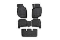 Toyota Fortuner 2006–2015 (2013-2017) Gumové autokoberce do interiéru (5 ks, Novline) Л. Н. fotografie 1