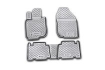 Toyota Rav 4 2006–2013 (2006↗) Gumové autokoberce do interiéru (4 ks, Novline) Long fotografie 1