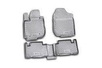 Toyota Rav 4 2006–2013 (2010↗) Gumové autokoberce do interiéru (4 ks, Novline) fotografie 1