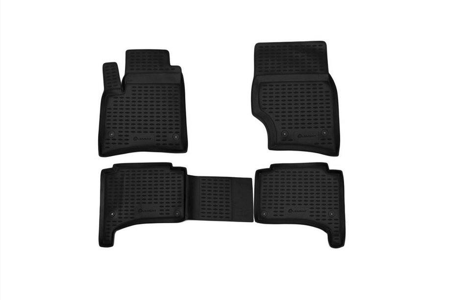 Volkswagen Touareg 2002–2010 Gumové autokoberce do interiéru (4 ks, Novline) Image