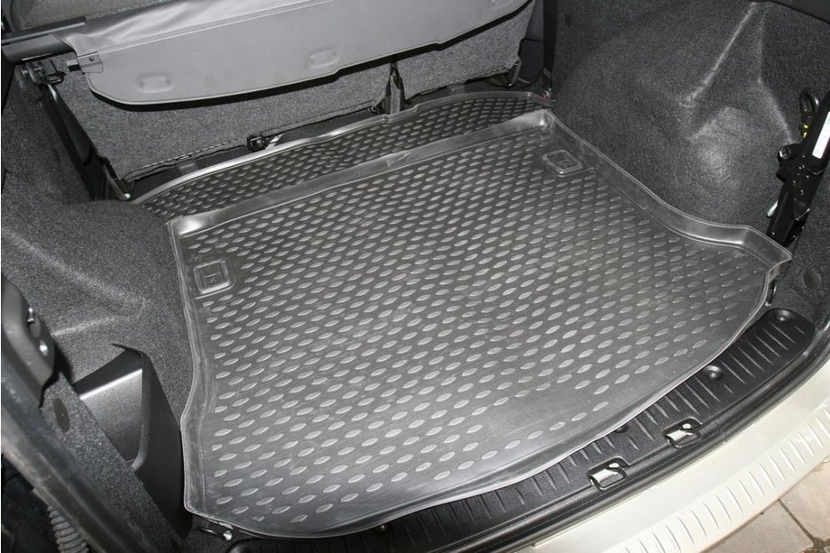 Lada Largus 2012– Gumové rohože do kufru (sada 2 ks) Novline SW (5 míst) Image