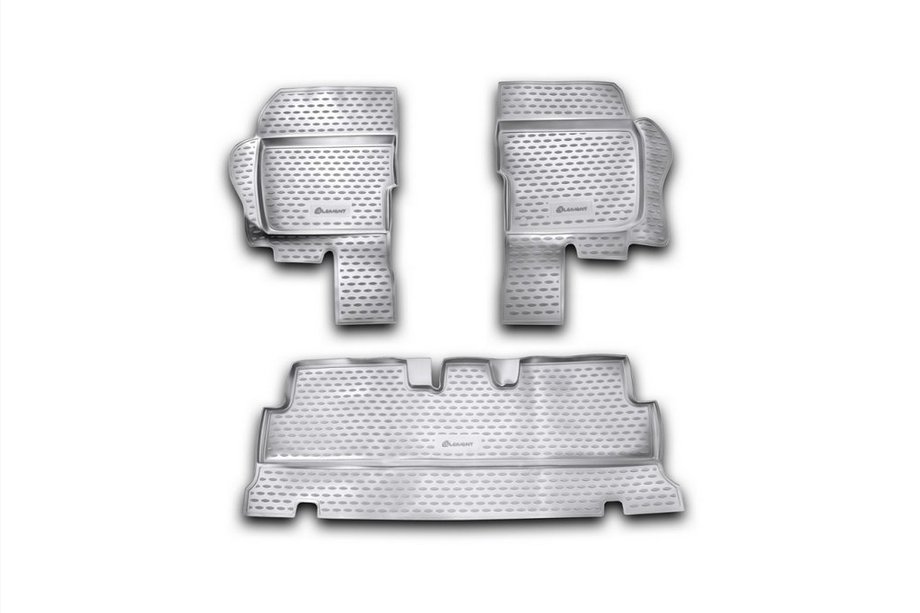 UAZ 3151 1985–2003 (Hunter) Gumové autokoberce do interiéru (3 ks, Novline) Image