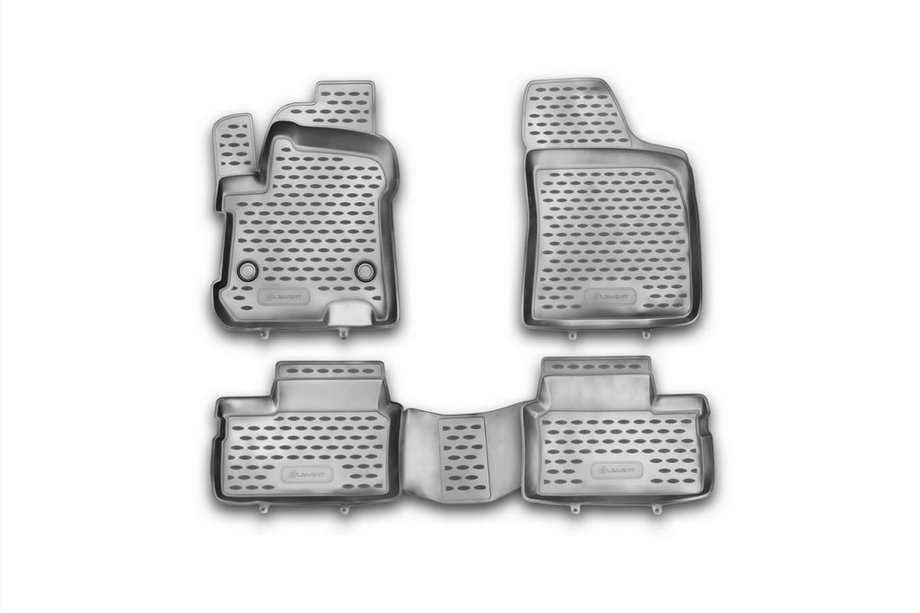 Chery Beat 2009–2015 Gumové autokoberce do interiéru (4 ks, Novline) Image