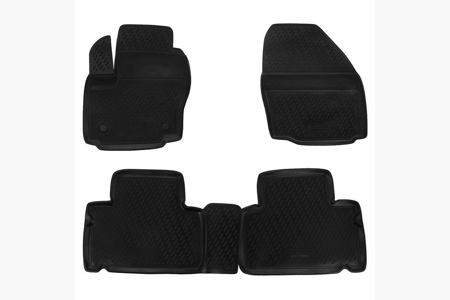 Ford S-Max 2007–2014 Gumové autokoberce do interiéru (4 ks, Novline) Image