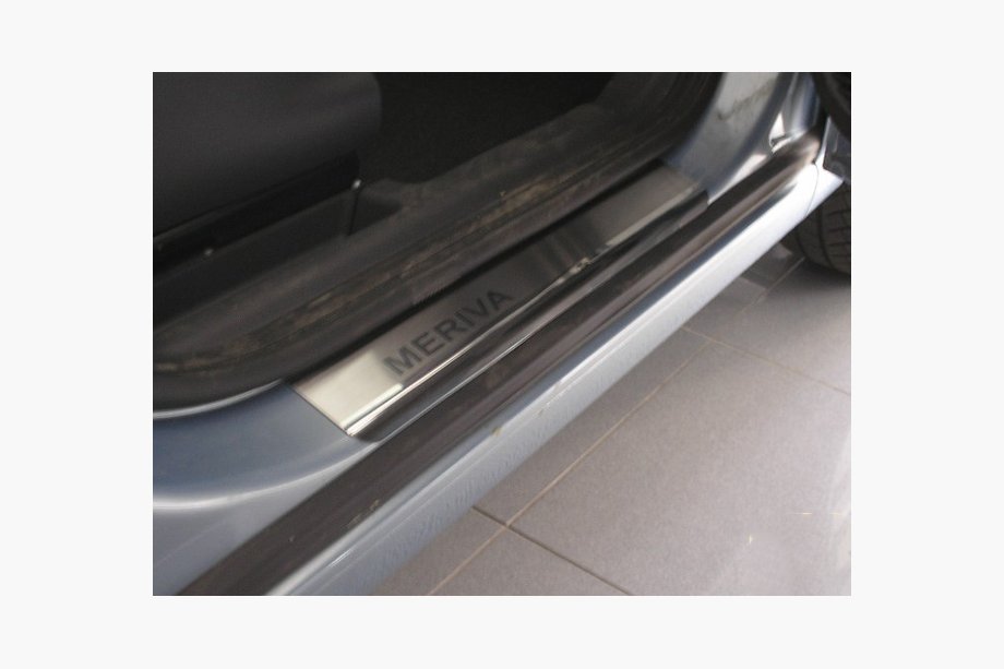 Opel Meriva 2010–2017 Nerezové kryty prahů Natanika Premium (4 ks) Image