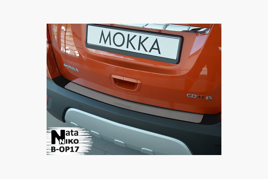 Opel Mokka 2012–2021 Nerezová lišta na zadní nárazník Натанико (2012-2016) Image