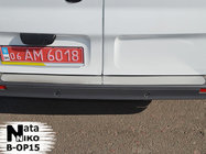 Opel Vivaro 2001–2015 Nerezová lišta zadního nárazníku Natanika fotografie 1