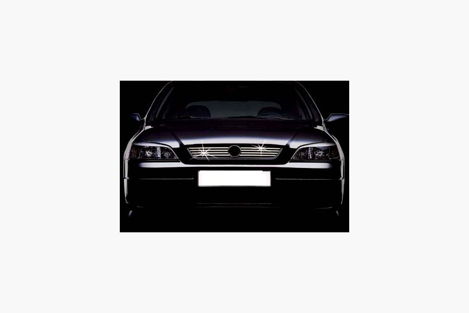 Opel Astra G Classic 1998–2012 Nerezové lišty na mřížku (8 ks) Image