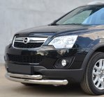 Opel Antara 2006–2017 Dvojitá trubka (nerez) fotografie 1