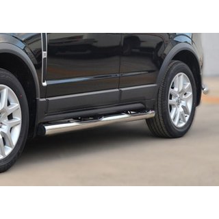 Boční nášlapy – nerezové trubky (2 ks) Opel Antara 2006–2017 fotografie 2
