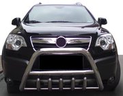 Opel Antara 2006–2017 Přední ochranný rám z nerezu fotografie 1