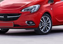 Opel Corsa E 2015–2019 Nerezové chromové kryty mlhovek (2 ks) Carmos - turecká ocel fotografie 1