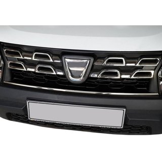 Nerezová lišta na masku chladiče 2014-2018 Dacia Duster 2008–2018 fotografie 1