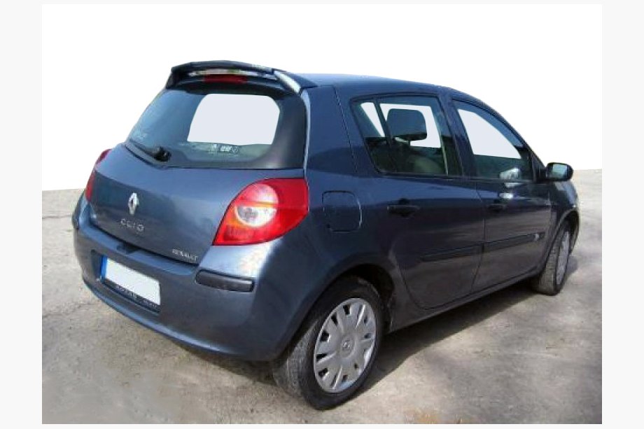 Renault Clio III 2005–2012 Spoiler HB (k lakování) Image