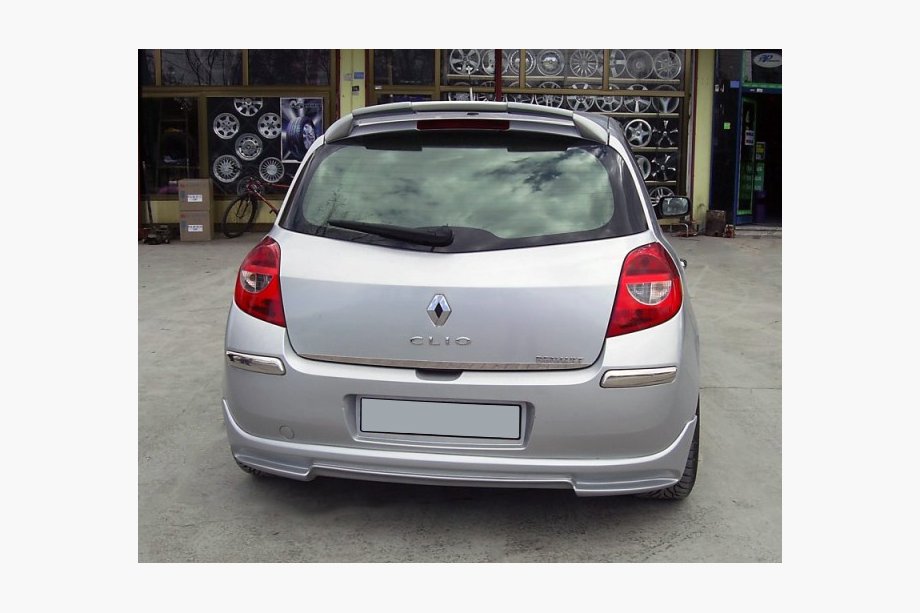Renault Clio III 2005–2012 Nástavec zadního nárazníku V1 (k lakování) Image