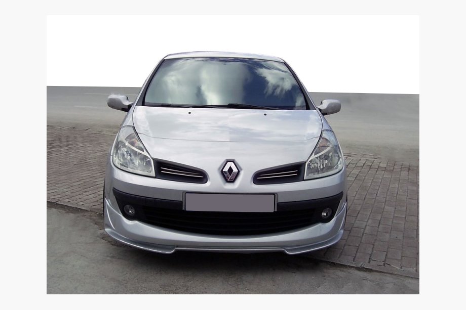 Renault Clio III 2005–2012 Nástavec předního nárazníku V1 (k lakování) Image