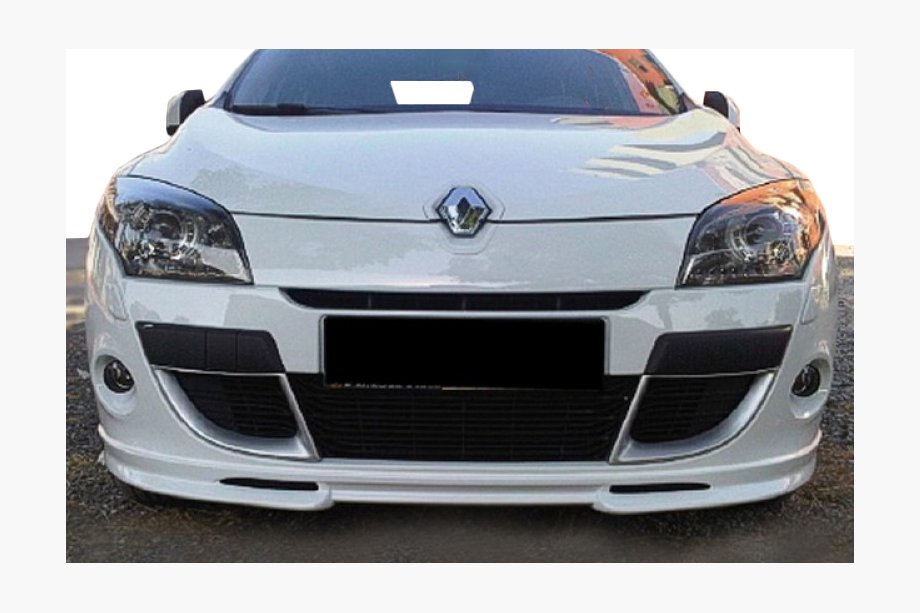 Renault Megane III 2009–2016 Přední lip spoiler (k lakování) Image