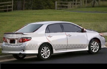 Toyota Corolla 2007–2013 Nástavec zadního nárazníku (k lakování) fotografie 4