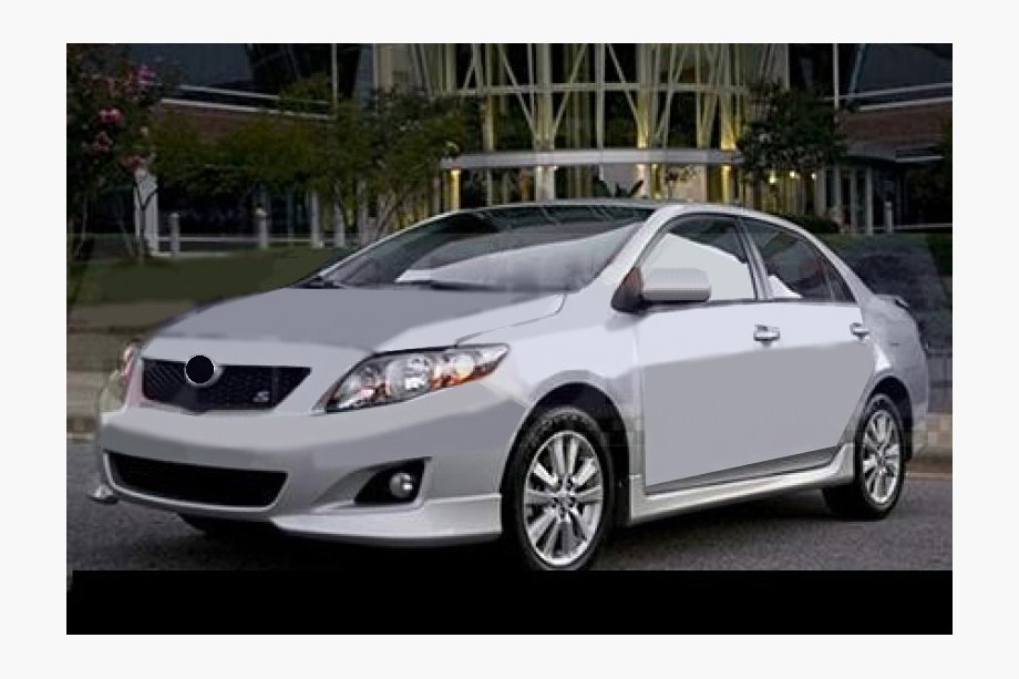 Toyota Corolla 2007–2013 Lišta předního nárazníku (k lakování) Image