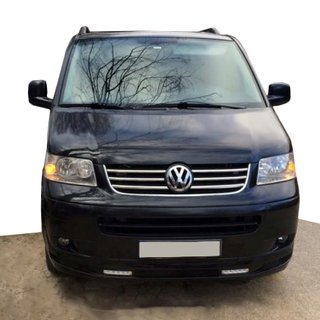 Přední spodní lip spoiler s LED (k lakování) Volkswagen T5 Transporter 2003–2010 fotografie 2
