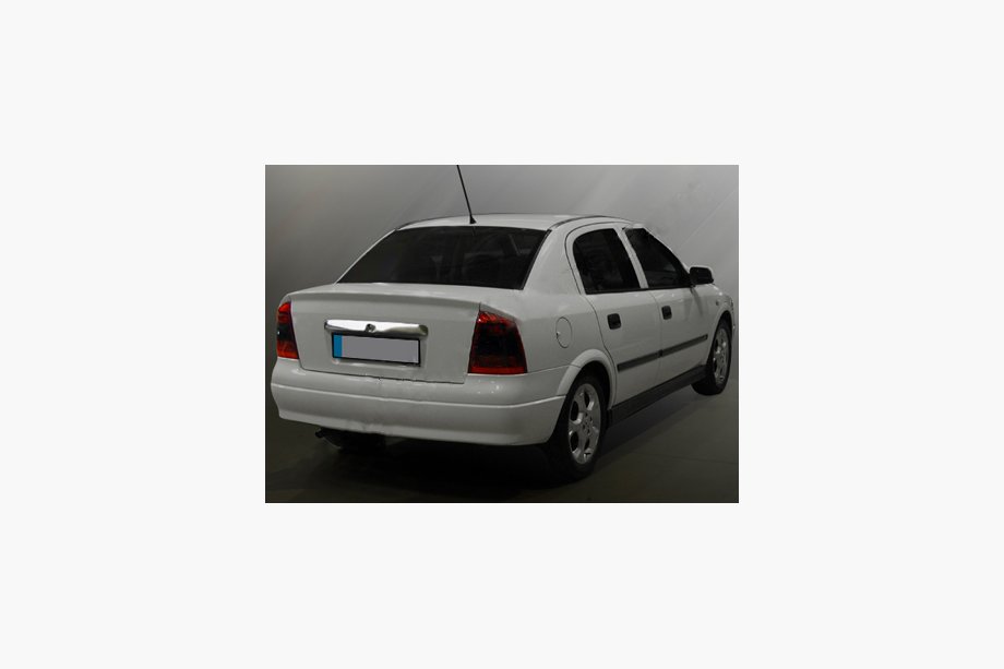 Opel Astra G Classic 1998–2012 Lišta nad SPZ (nerez) OmsaLine – italská nerezová ocel Image