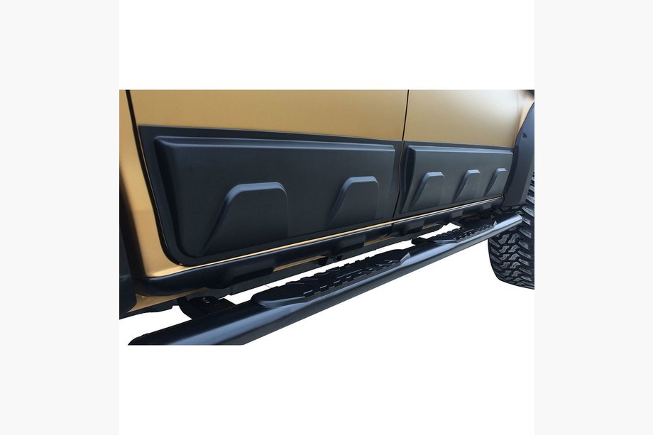 Isuzu D-Max 2011–2019 Ochranné lišty dveří (4 ks, ABS) Image
