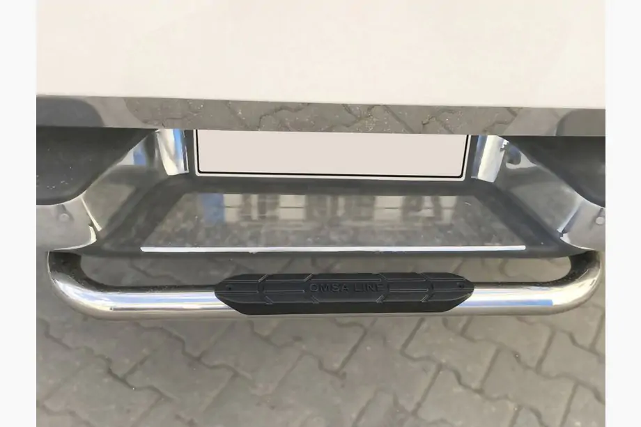 Volkswagen Amarok 2010–2022 Zadní ochranný rám Omsa (nerez) Image