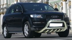 Audi Q7 2005–2015 Přední ochranný rám z nerezu Ø60 mm fotografie 1