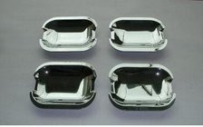 Mercedes ML W163 1997–2005 Nerezové kryty pod kliky dveří (4 ks) fotografie 1