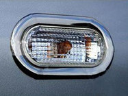 Volkswagen Caddy 2004–2010 Chromové kryty směrovek Carmos (2 ks) fotografie 1
