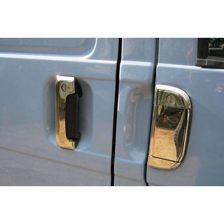 Chromované kryty klik dveří (7 dílů, nerezová ocel) Volkswagen T4 Transporter 1990–2003 fotografie 2
