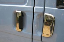 Volkswagen T4 Transporter 1990–2003 Chromované kryty klik dveří (7 dílů, nerezová ocel) fotografie 2