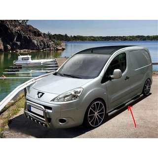 Boční nášlapy – nerezové trubky (2 ks) Citroen Berlingo 2008–2018