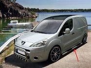 Citroen Berlingo 2008–2018 Boční nášlapy – nerezové trubky (2 ks) 70 mm, s plastovými nášlapy fotografie 1