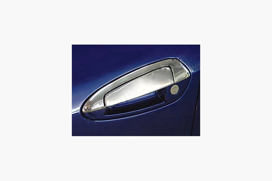 Fiat Punto Grande/EVO 2006–2018 Nerezové kryty klik dveří s horní částí (2 dveře) Image