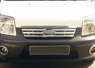 Ford Connect 2010–2013 Nerezové lišty na masku chladiče a rámeček (2 díly) fotografie 1