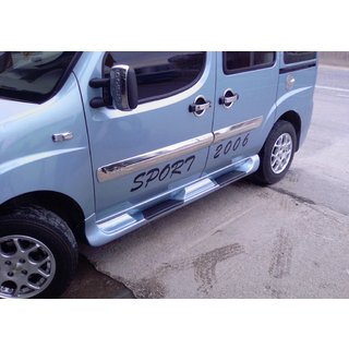Boční prahy Sorento typ (k lakování) Fiat Doblo I 2005–2010 fotografie 3