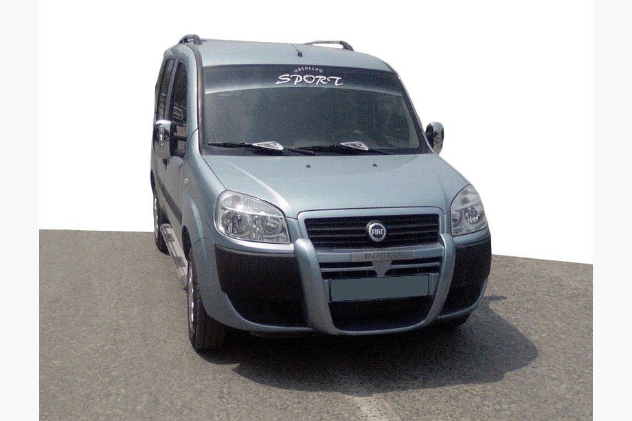 Fiat Doblo I 2005–2010 Lip spoiler předního nárazníku (k lakování) Image