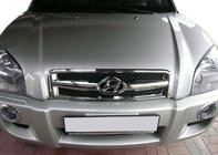 Hyundai Tucson JM 2004– Kryty na masku (plast) fotografie 1