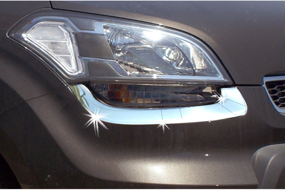 Kia Soul I 2008–2013 Nerezové kryty světlometů (2 ks) Image
