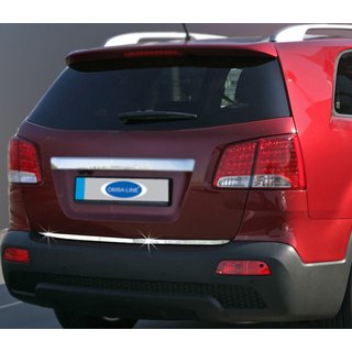 Lišta hrany víka kufru (2009-2013, nerez) Kia Sorento II XM 2009–2014 fotografie 4