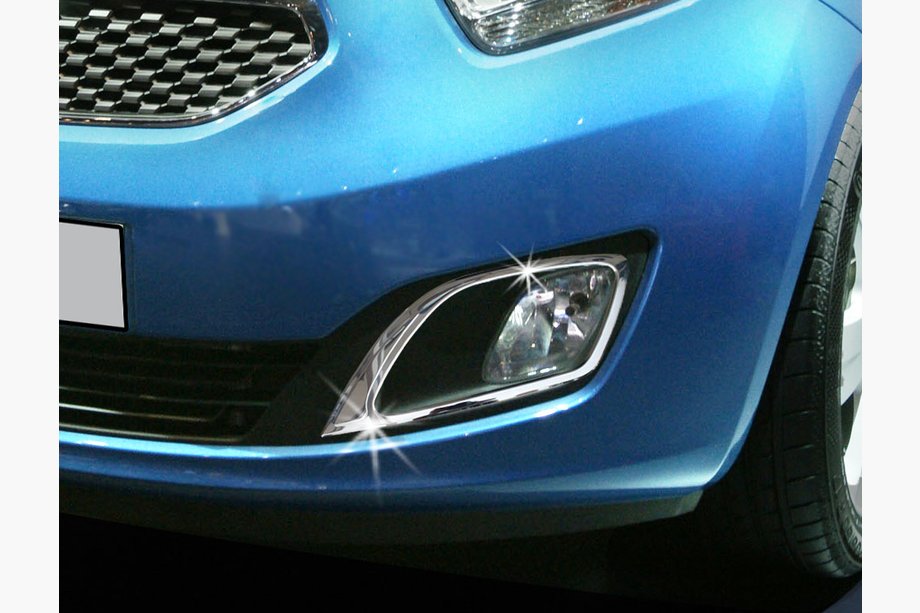 Kia Venga 2010–2019 ARCHIV Rámečky mlhovek (2 ks, nerez) Image