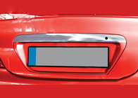 Mitsubishi Lancer 9 2004–2008 Nerezová lišta nad SPZ fotografie 1