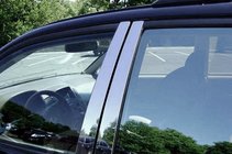 Skoda Superb 2015–2024 Nerezové lišty sloupků dveří (6 ks) fotografie 1