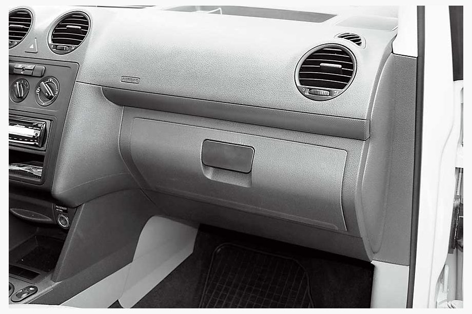 Volkswagen Caddy 2004–2010 Přihrádka spolujezdce (kastlík) Fotografie 5