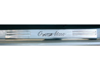 Opel Astra G Classic 1998–2012 (Omsa) Nerezové kryty prahů dveří 2 ks fotografie 1