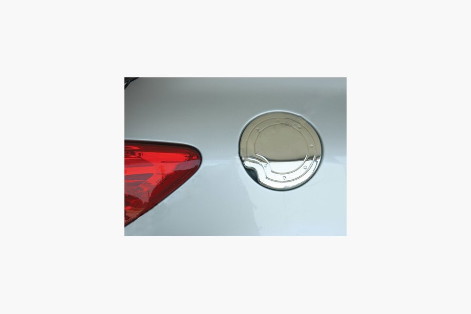 Peugeot 307 2001–2008 Nerezový kryt dvířek palivové nádrže (HB) Fotografie 1