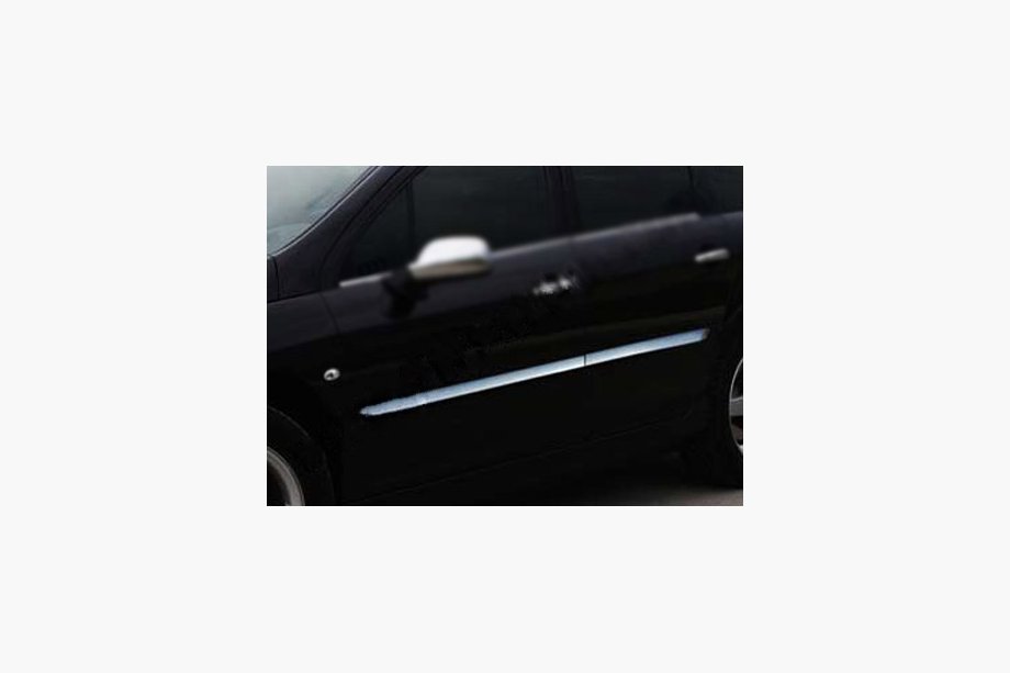 Peugeot 407 2004–2011 VÝPRODEJ !!! Dveřní lišty (4 ks, nerez) Image