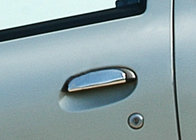 Renault Clio II 1998–2005 Nerezové kryty dveřních klik 2 ks, Carmos - turecká ocel fotografie 1