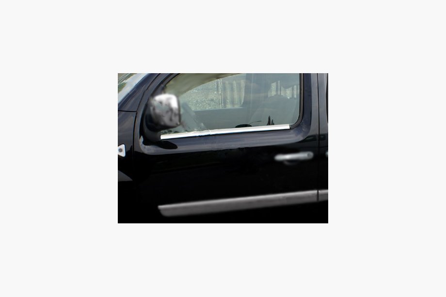 Renault Kangoo 2008–2020 Vnější ozdobné lišty oken (4 ks, nerez) Fotografie 6
